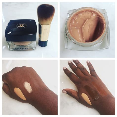 chanel mat lumiere foundation shades|chanel sublimage foundation match up.